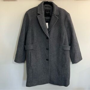 *NEW* Talbots Plus Petite Boucle Wool Blend Coat